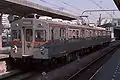 Y000系入線使用的東急7000系列車（1998年頃）