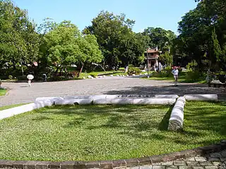 臺中公園內的臺中神社鳥居