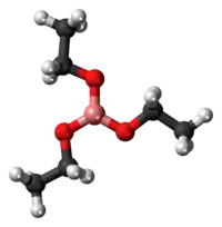 Triethyl borate molecule