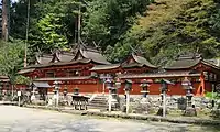 宇太水分神社上宮（國寶）