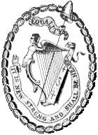  United Irish Symbol with the text "Equality — It is new strung and shall be heard"