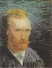 Self-Portrait, Summer 1887, Paris梵高博物馆，阿姆斯特丹 (F109v)