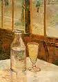 文森特·梵高（Vincent van Gogh），《苦艾酒与水瓶》（Still Life with Absinthe），1887