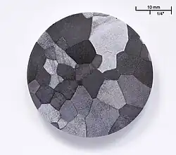 Image: A high purity (99.95 %) Vanadium disc