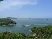 海灣內景色