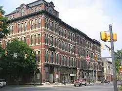 The Weightman Block on West Fourth Street