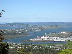 Whangarei viewed from Mount Parihaka