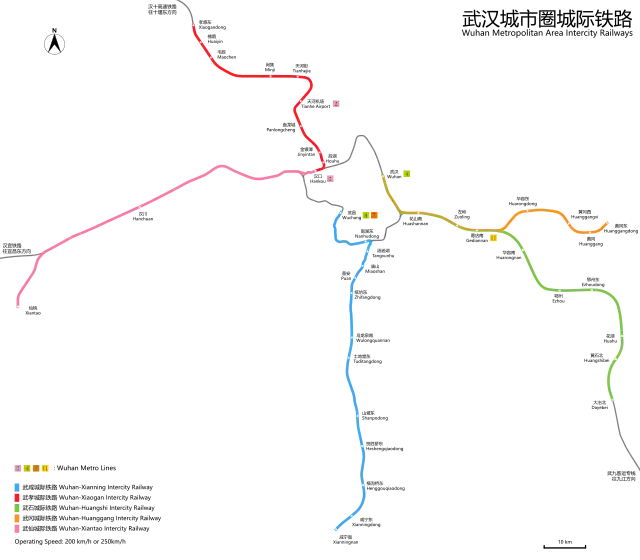 武漢城市圈城際鐵路