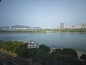 长沙湘江风光带（橘子洲，连洲大桥）