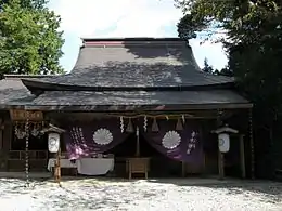 吉水神社 拜殿