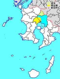 湧水町位置圖