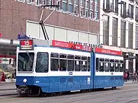 Zürich Be 4-6 Tram 2000 2034 Bellevue