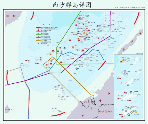 南海中南沙群島