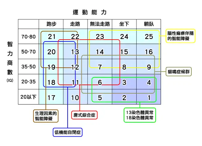 大島分類表