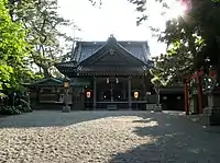 安宅住吉神社　拜殿