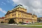 Croatian National Theater in Zagreb