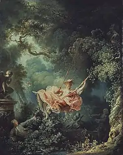 Jean-Honoré Fragonard, The Swing, 1767