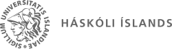 Logo of the Háskóli Íslands