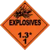 Class 1.3: Explosives