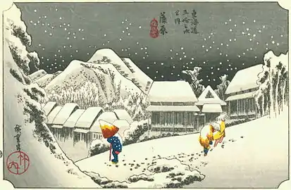 蒲原 夜之雪