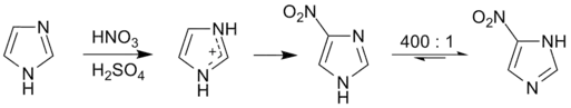 咪唑硝化反应