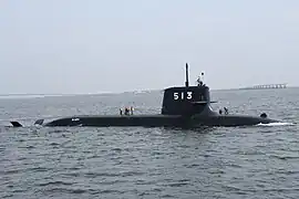 大鯨型潛艦 SS-513「大鯨」