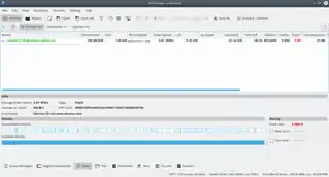 在Debian上執行的KTorrent 4.3.1