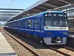 京急600形「KEIKYU BLUE SKY TRAIN」开往羽田空港的Access特急