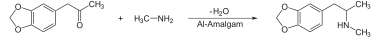 Synthesis of MDMA from piperonal