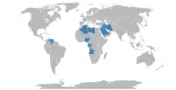 OPEC的位置