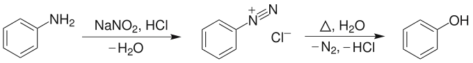 由苯胺制取苯酚