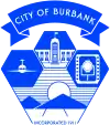 伯班克市City of Burbank官方圖章