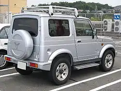 JB32型車尾