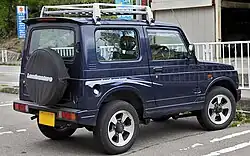 JA22型車尾