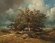 Jules Dupré, The Old Oak, c. 1870, National Gallery of Art, Washington, DC.