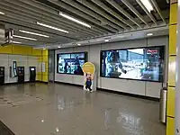 預留予車站上蓋出入口之位置（2017年1月）